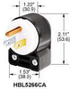Connector, Power Entry, Plug, 20A; Connector Type Hubbell Wiring Devices - 81F2899 - Newark, An Avnet Company