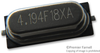 Crystal, 4.194304Mhz, 18Pf, 11.4 X 4.7Mm; Frequency Nom Multicomp Pro - 56P2828 - Newark, An Avnet Company
