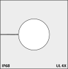 KT CR | Cable Grommets- for the Use in Cleanrooms, 1 - 35 mm / IP66 / IP68 / UL Type 12/4X* -- 41219.601