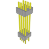 Board Spacers, Stackers (Board to Board) - 612-DWM-04-60-G-D-625-ND - DigiKey