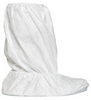Dupont Safespec IC444S White Large Disposable Cleanroom Boot Cover - 16 1/4 in Height - Tyvek Isoclean Upper and PVC Sole - 13 1/2 in Sole Length - IC444SWHLG02000B -- IC444SWHLG02000B - Image