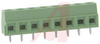 Block, Terminal; 13.5 A; 250 V; 5 mm; 26 to 16 AWG; 8; Screw; Solder; 4 kV; PA - 70054381 - Allied Electronics, Inc.
