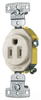 Duplex/Single Receptacle -- RR151LAWRTR - Image