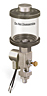 Clear View Single Feed Electro Lubricator, 5 oz Acrylic Reservoir, 1/8” Male NPT, 24VDC - B4460-005AB024D1W - Oil-Rite Corp.