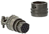 Circular Connector Plug, Size 18, 5 Position, Cable; Product Range Amphenol Industrial - 81C8554 - Newark, An Avnet Company