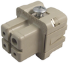 Insert, Female, 18-14 Awg, 3P+E; Product Range Ilme - 90W0554 - Newark, An Avnet Company