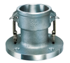 Aluminum Coupler x 150# ASA Flange Drilling -- FL-AL-D200