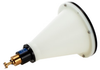 Lens Horn Waveguide Antenna, WR-12, 72 GHz to 82 GHz, UG-387/U Round Cover Flange, 37 dBi Nominal Gain -- FMWAN1082