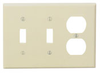Combination Wallplates - 80521-I - Leviton Manufacturing