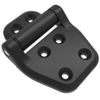 Surface Mount Hinge, Countersunk Mounting Holes, Aluminum Alloy, Powder Coated, Black - EH-8C-6V8-82 - Southco