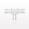T Connector, Barbed, Natural - 61205 - Qosina Corp.