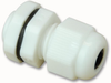 Cable Gland, White, Nylon 6.6, 6.5Mm; Thread Size Imperial Pro Power - 84AJ0820 - Newark, An Avnet Company