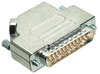 D Sub Backshell, 45Deg, Size Da; Product Range Harting - 17AC1153 - Newark, An Avnet Company