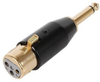 1/4 In Mono Male To Female Xlr - Gold; Product Range Mcm - 96H5839 - Newark, An Avnet Company