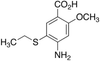 2-Methoxy-4-amino-5-ethylthiobenzoic Acid - 11603 - Medical Isotopes, Inc.