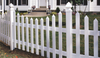 Picket Vinyl Fence - Newport - Scalloped - CertainTeed Corporation