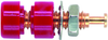 Pin Tip Jack, 1500V, 5A, Red; Connector Type Pomona - 89F358 - Newark, An Avnet Company