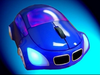 Logisys M-Coupe Optical Mouse - Blue - 16383 - Xoxide