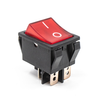 Rocker Switches -- 1400-R5BBLKREDFF1 - Image