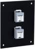 Universal Sub-Panel, 2 110 Category 6A Tool-Less Poe+ Compliant Jacks Rohs Compliant L-Com - 07AH3424 - Newark, An Avnet Company