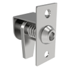 Compression Latch, Self-Adjusting, Medium Size, No Restriction, Knurled Head, 0.8-6.4mm Panel, 9.5-19.1mm Grip, Steel, Zinc Plated, Bright Chromate - 44-T-2 - Southco