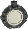 Valves - Plastic-Valves - butterfly-Valves - double-eccentric -- 167578802 - Image