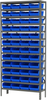 Shelving, Steel Shelving Kit, 12x36x79, 48 Bins - AS1279150B - Akro-Mils, Inc.