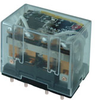 SZR-LY General Purpose Relay: Standard Relay; PCB Terminal; 4PDT; 220/240 Vac -- SZR-LY4-1P-AC220-240V - Image