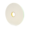 3M 4116 Urethane Foam Tape White 0.875 in x 36 yd Roll -- 4116 7/8IN X 36YDS - Image