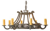 Lancaster Chandelier - CH24.28 - Steven Handelman Studios