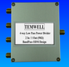 4-Way Low Pass Power Splitter -- P04L-0.85G-2.2G-F - Image