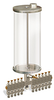 (Formerly B3153-6X-11F), Multiple Feed Manual Lubricator, 1 gal Acrylic Reservoir, 11 Feeds - B3153-128A11B111GW - Oil-Rite Corp.