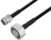 Fire Rated 4.3-10 Female to 7/16 DIN Male Low PIM Cable 150 cm Length Using SPF-250 Coax Using Times Microwave Parts - PE3C6350-150CM - Pasternack