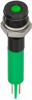 Led Panel Mount Indicator, Green, 6 Mm, 12 Vdc, 20 Ma, 8 Mcd, Ip67 Rohs Compliant Apem - 58Y5034 - Newark, An Avnet Company