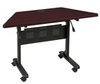 Flipper Table-Trapezoid Mahogany - 89878 - Visual Sound, Inc.