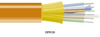 Single-Mode, 8.5-Micron, Distribution-Style Fiber Optic Bulk Cable -- EXP012A-0500