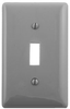 Standard Wall Plate - NP1GY - Hubbell Incorporated