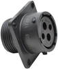 Circular Connector, Rcpt, 4Pos, Flange; Product Range Amphenol Sine/tuchel - 73AC8497 - Newark, An Avnet Company