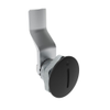 Quarter-Turn Cam Latch, Slotted Recess, 24mm  Grip, Not Sealed, Zinc Alloy, Powder Coat, Black - E5-1-005-130 - Southco