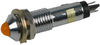Panel Indicator, 8.5Mm, Orange, 12Vdc; Led Color Dialight - 96Y6346 - Newark, An Avnet Company