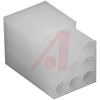 Connector, Shell; 250 VAC; 13 A (Max.);9; Receptacle; Nylon; Natural; Matrix - 70087474 - Allied Electronics, Inc.