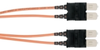 Ceramic Terminated 62.5-Micron Multimode GSA Fiber Optic Cable, SC-SC, Duplex Plenum, 10-m (32.8-ft) -- EFP4020-010M - Image