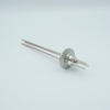 Power Feedthrough, 5000 Volts, 28 Amps, 3 Pins, 0.094″ Molybdenum Conductors, 1.57″ QF / KF Flange - A0514-7-QF - MPF Products, INC.