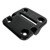 Constant Torque Hinge, Asymmetric, Forward Torque 1.54 N-m, Reverse Torque 2.26 N-m, Large Size, Stainless Steel 316, Black, PVD -- E6-73-420R-6 - Image
