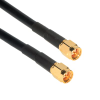 Amphenol CO-058SMAX200-007.5 SMA Male to SMA Male (RG58) 50 Ohm Coaxial Cable Assembly 7.5ft