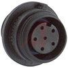 Connector; Socket; 6; 22 to 26 AWG; Crimp and Solder; 5 A; 125 VAC/VDC; UL94V-0 - 70098908 - Allied Electronics, Inc.