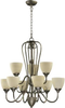 6008-9-58 Mid. Chandeliers-Glass Up - 435948 - Capital Lighting, Inc.
