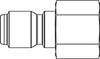 Straight Through Coupling -- ST-04F-04FP-B - Image