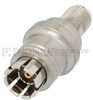QD RP SMA Male (Plug) to RP SMA Female (Jack) Adapter, Nickel Plated Beryllium Copper Body, High Temp, 1.25 VSWR - SM4989 - Fairview Microwave Inc.