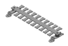 KAFM-EMC Cable Assembly With Strain Relief- for Shield Grounding and Simultaneous Strain Relief -- 36450 - Image
